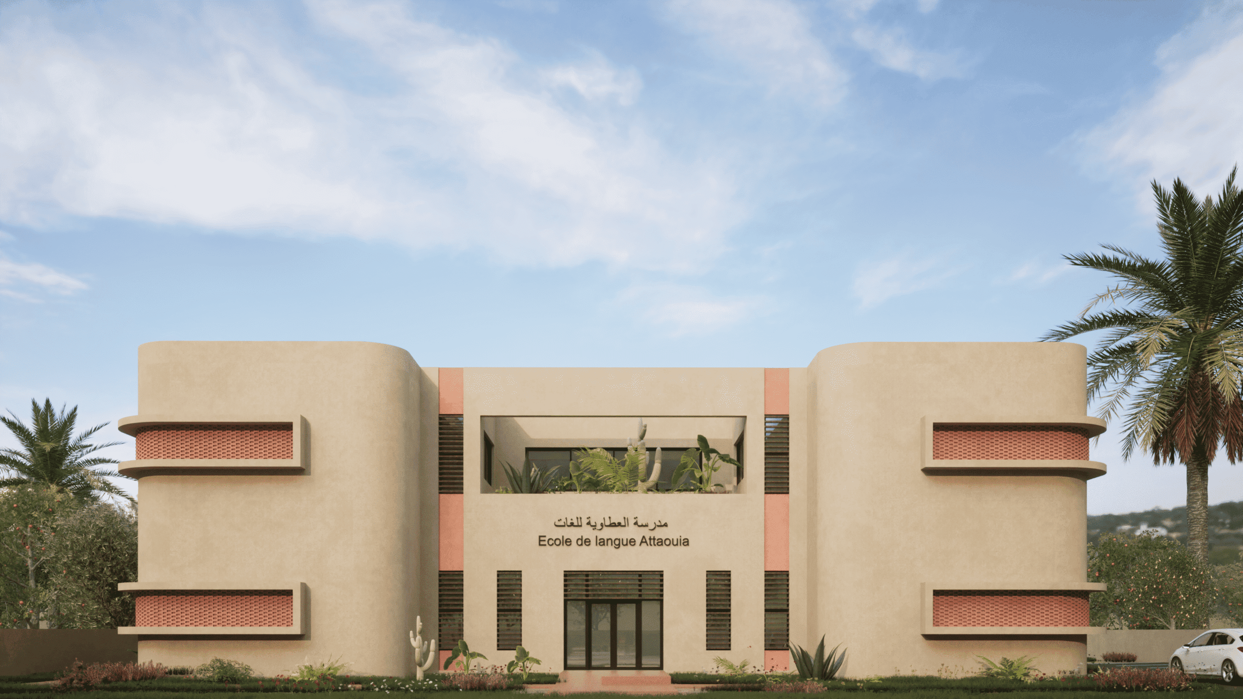 Réalisation d'architecture par HBA Studio, architecte à Marrakech