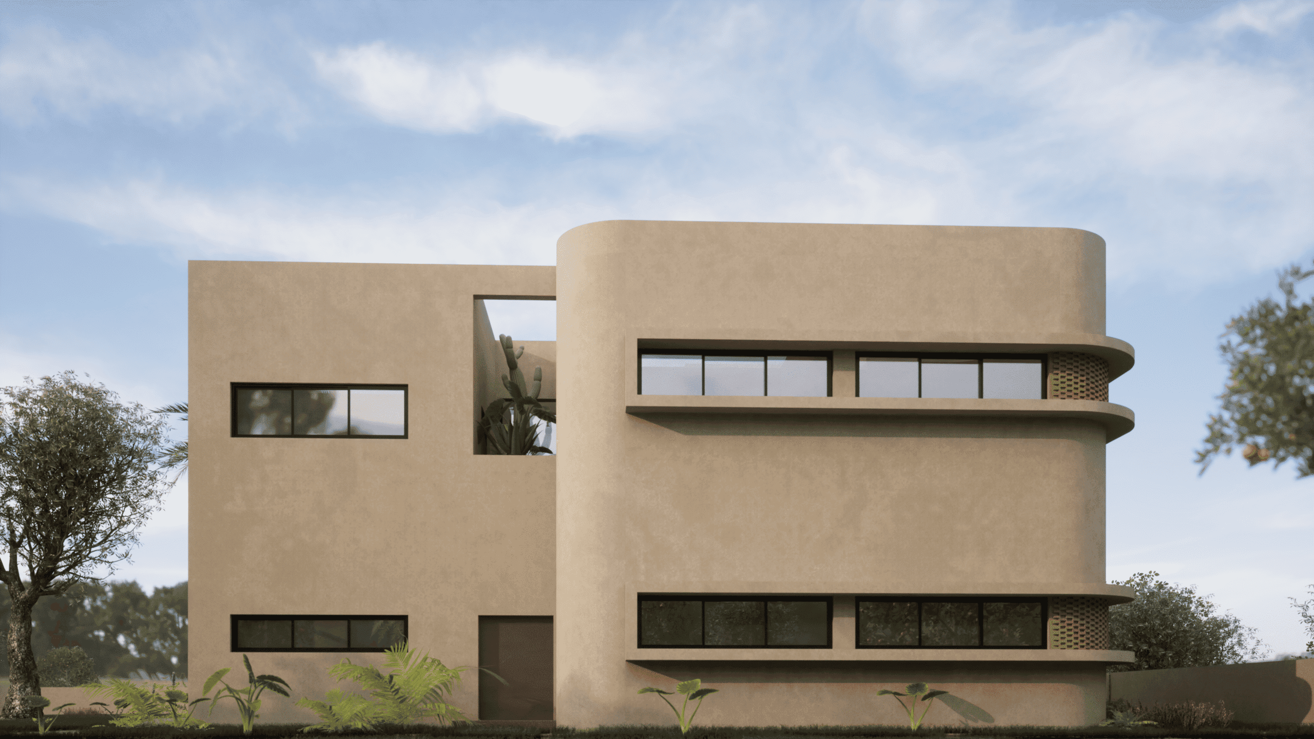 Réalisation d'architecture par HBA Studio, architecte à Marrakech