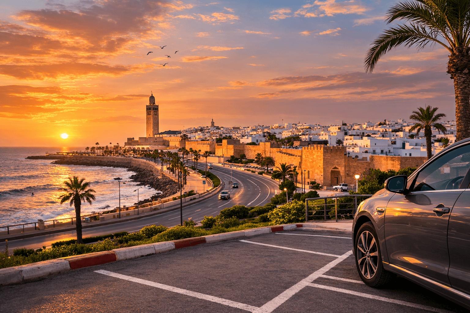Rabat Car Rental Guide: Where to Park, What to Avoid, Best Drive Times