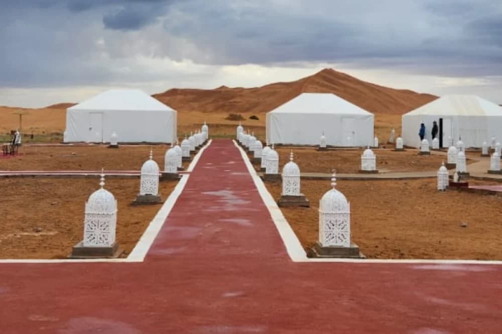 Bivac de Lujo en Merzouga – Paseo en Camello + Cena y Espectáculo + Baño Privado + Sandboard Gratis - 3
