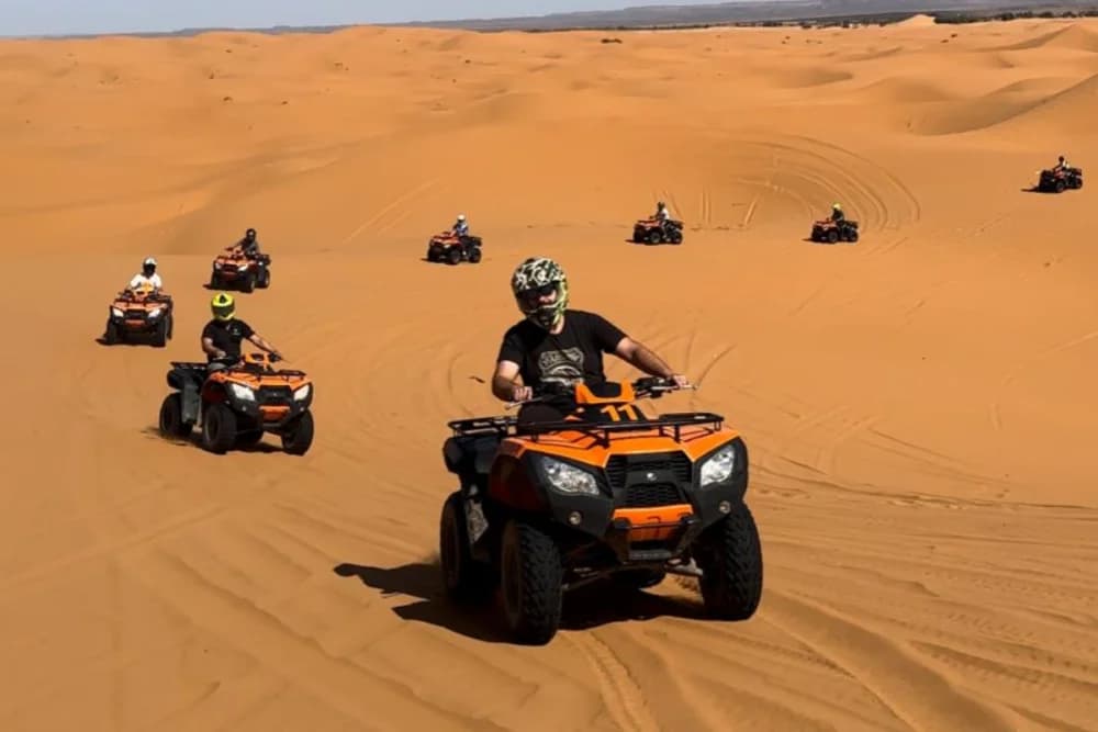 Balade en Quad à Merzouga 1 Heure + Sandboarding Gratuit - 4
