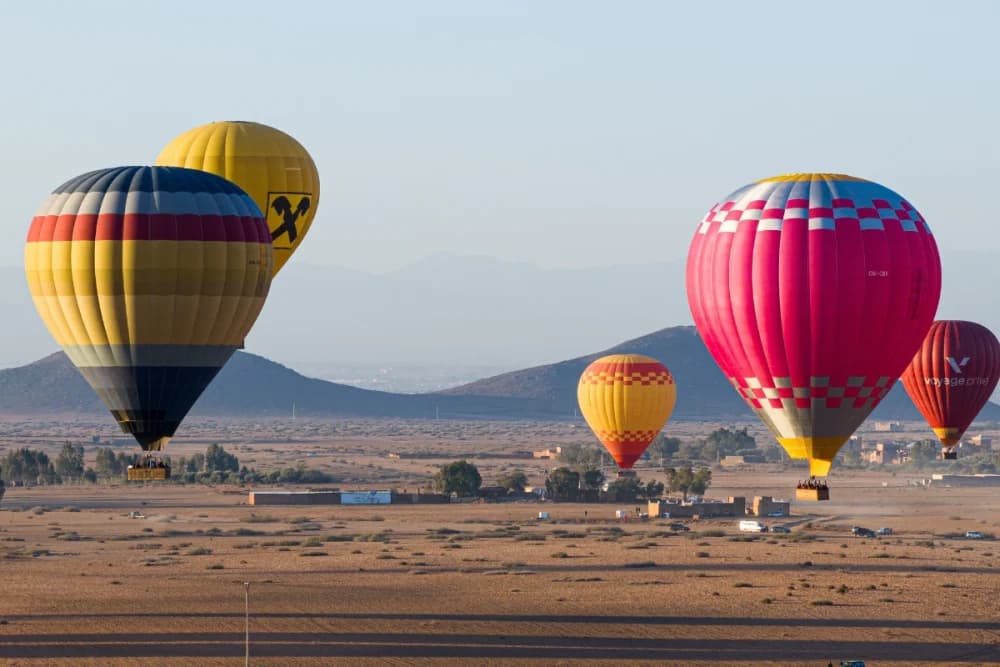 Marrakech Vuelo en Globo al Amanecer – Vuelo de 1H + Desayuno Bereber