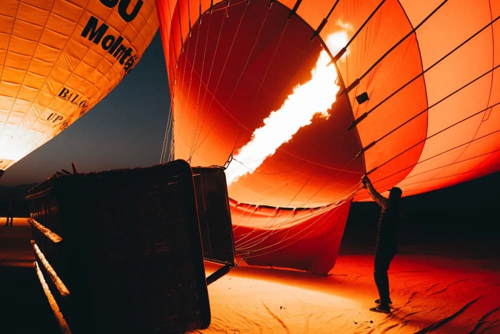 Marrakech Sunrise Hot Air Balloon – 1H Flight + Berber Breakfast