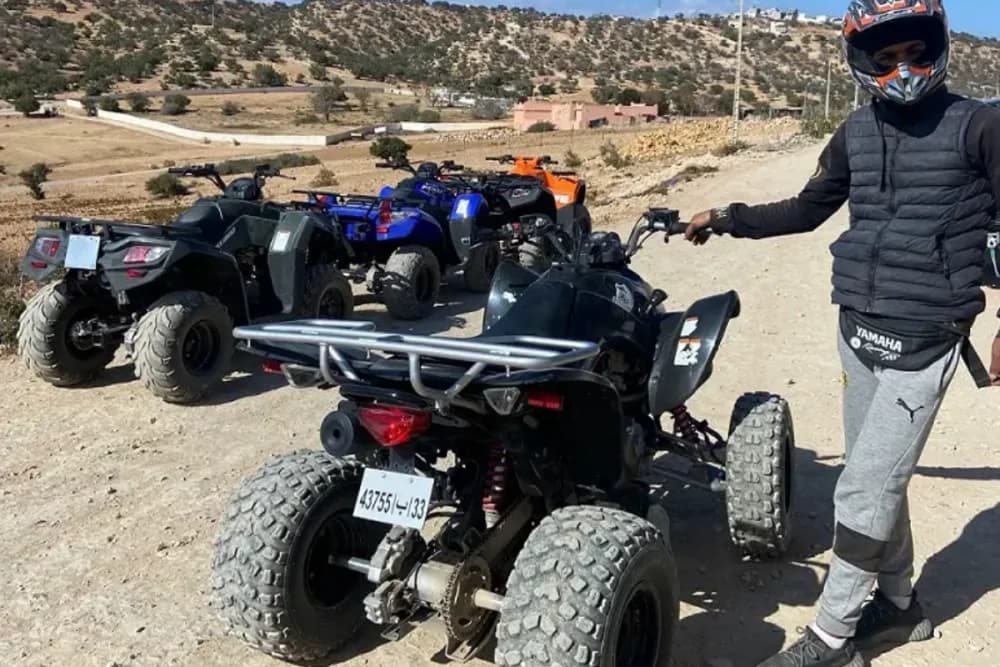 Aventura en Quad por Taghazout (1h30) + Visita a Granja, Té y Acceso a Piscina + Espectáculo Bereber - 4