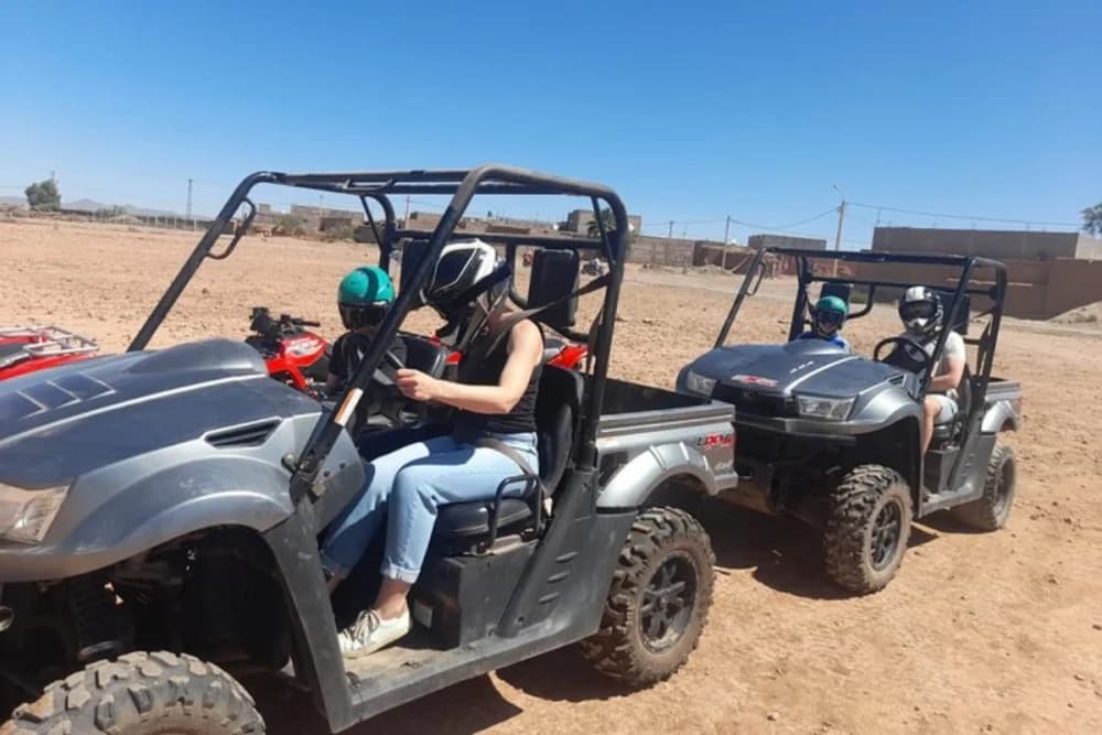 Marrakech Palm Grove Buggy Tour – 2 Hours + Mint Tea Stop & Photo