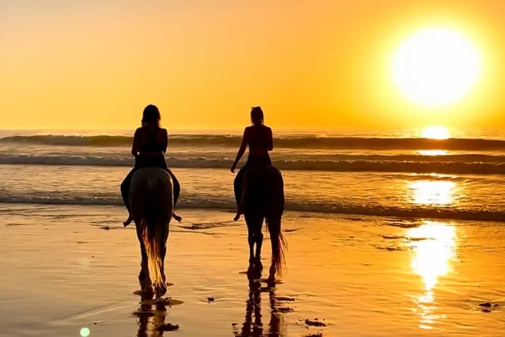 Strandrit Tangier te Paard 1 Uur - Daglicht of Zonsondergang - 5